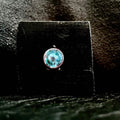 Magnetic Storm wet-packed vitreous enamel on copper with upcycled rubber magnets, original one-of-a-kind piece
