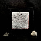 Whale Skin experimental vitreous enamel on copper with bubble texture, original miniature artwork